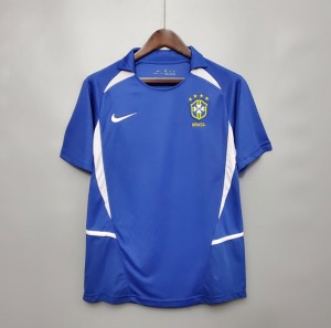 Brasilien Auswärtstrikot 2002