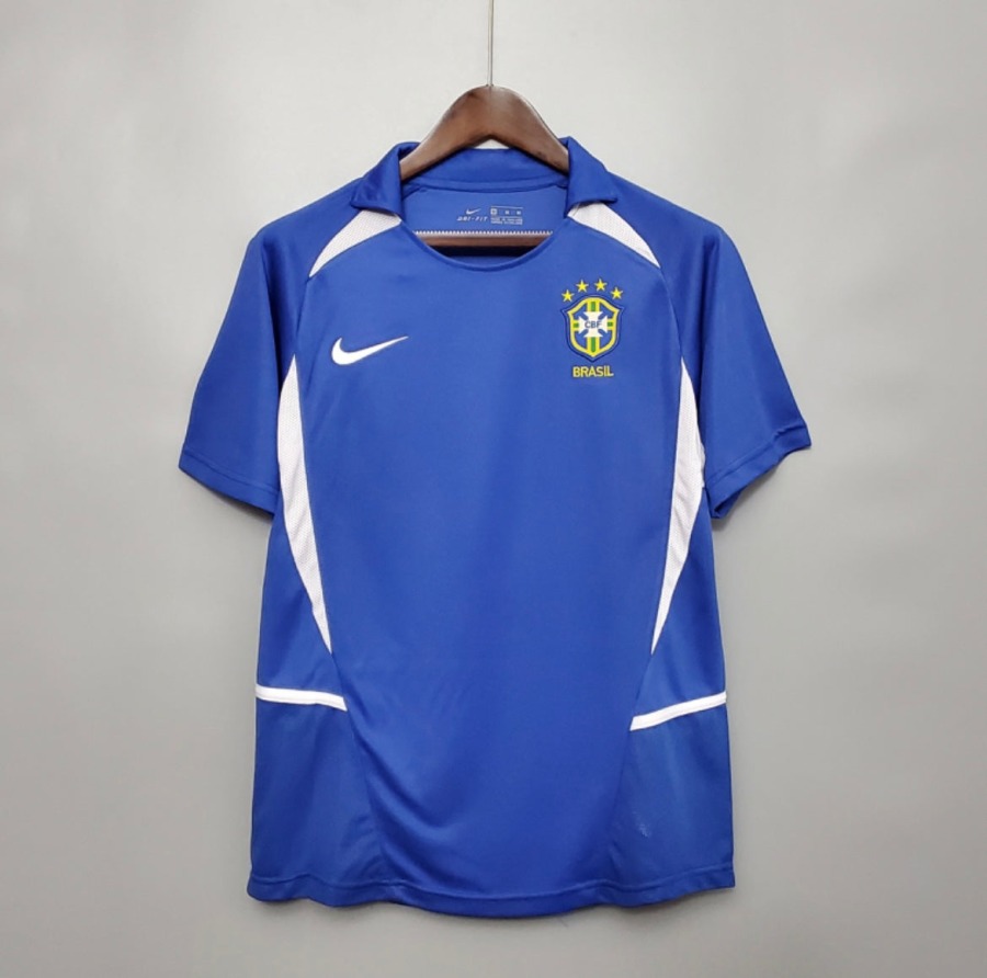 Brasilien Auswärtstrikot 2002