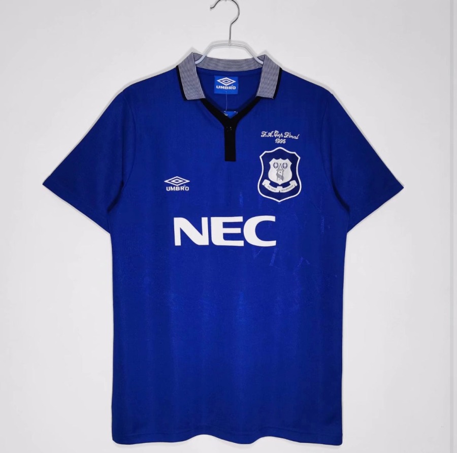 Everton Heimtrikot 1995/96