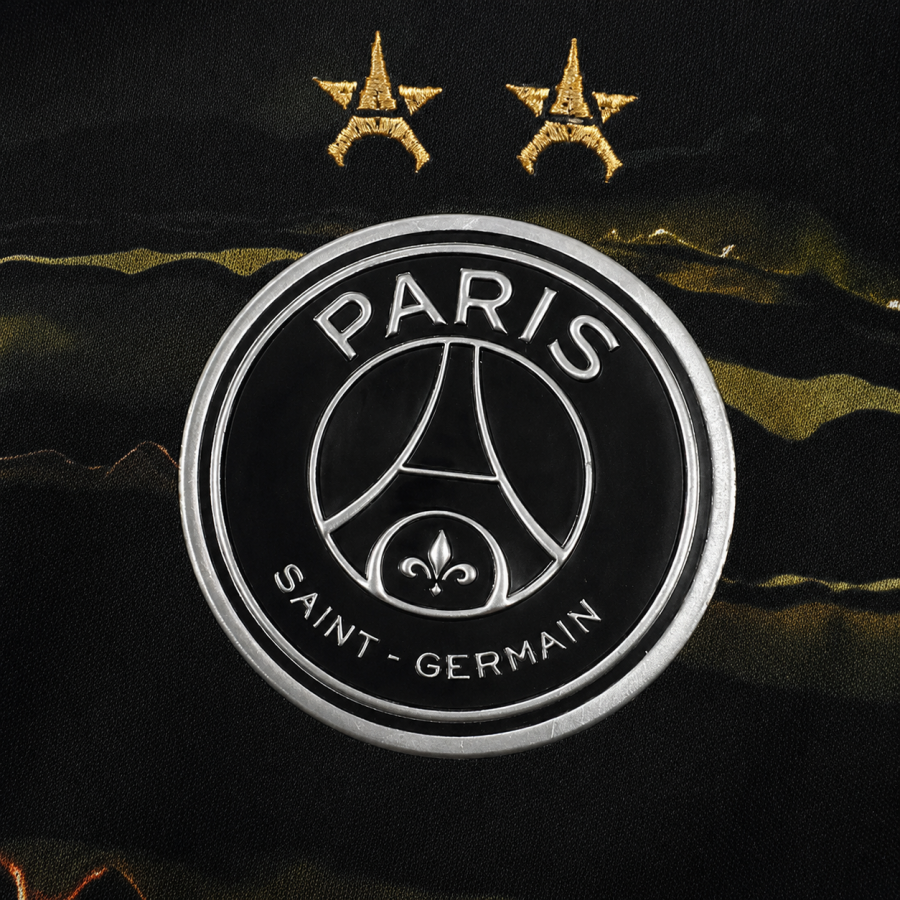 PSG Stadium Night Trikot 2025-26 mit 2 Sternen