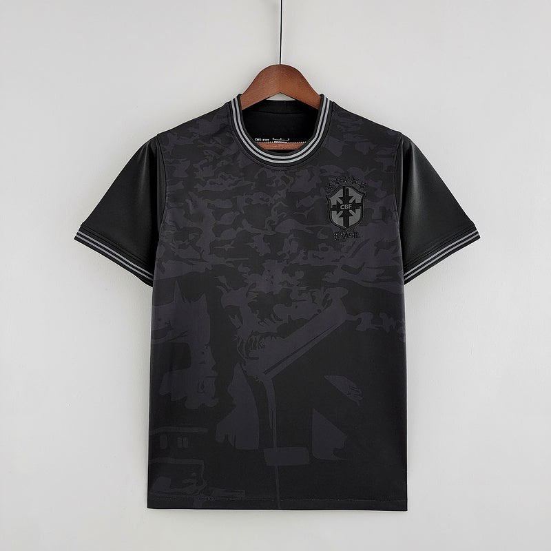 Brasilien Full Black 2022 Trikot