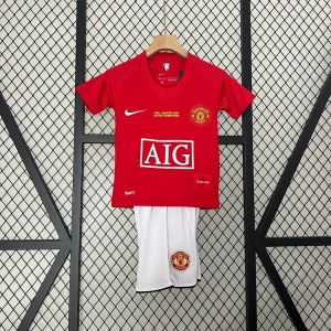 Kinder-Trikot Manchester United Retro 2008