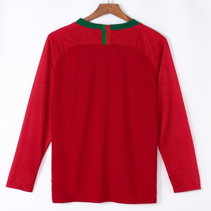 Portugal Heimtrikot Langarm 2018 Retro
