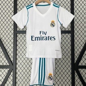 Real Madrid Heimtrikot 2017-2018 Kinder Retro