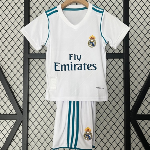 Real Madrid Heimtrikot 2017-2018 Kinder Retro