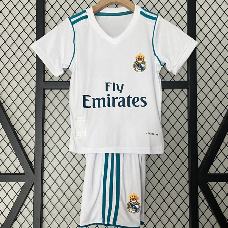 Real Madrid Heimtrikot 2017-2018 Kinder Retro