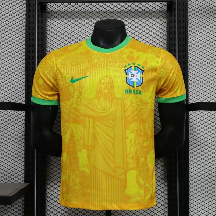 Brasilien 2024 Trikot Authentisch Premium Fußball