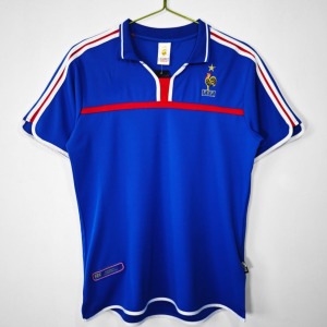 Trikot Frankreich Heim Retro 2000