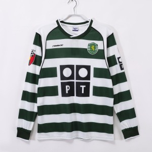 Sporting CP Heimtrikot 2001-2003 Langarm