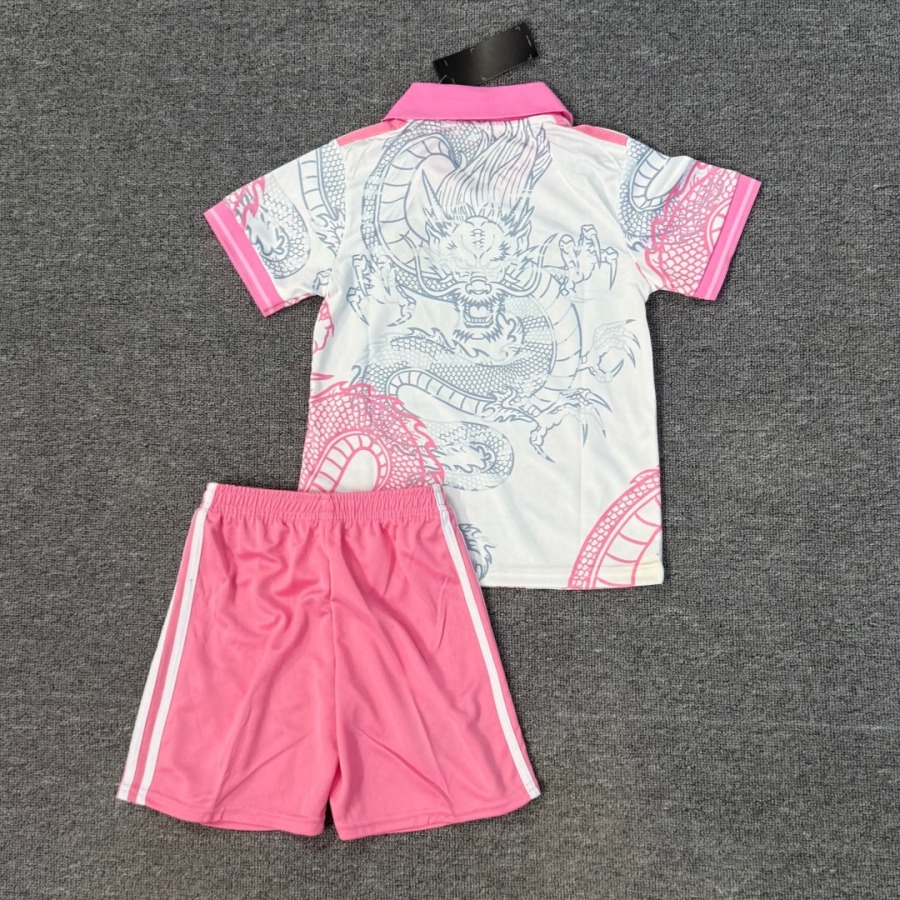 Real Madrid 25/26 Kinder Trikot Rosa Premium