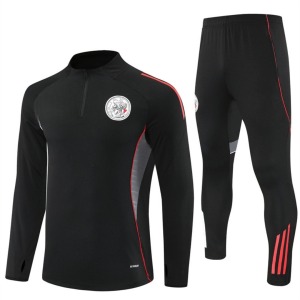 Ajax Trikot 2025/26 Schwarz Premium