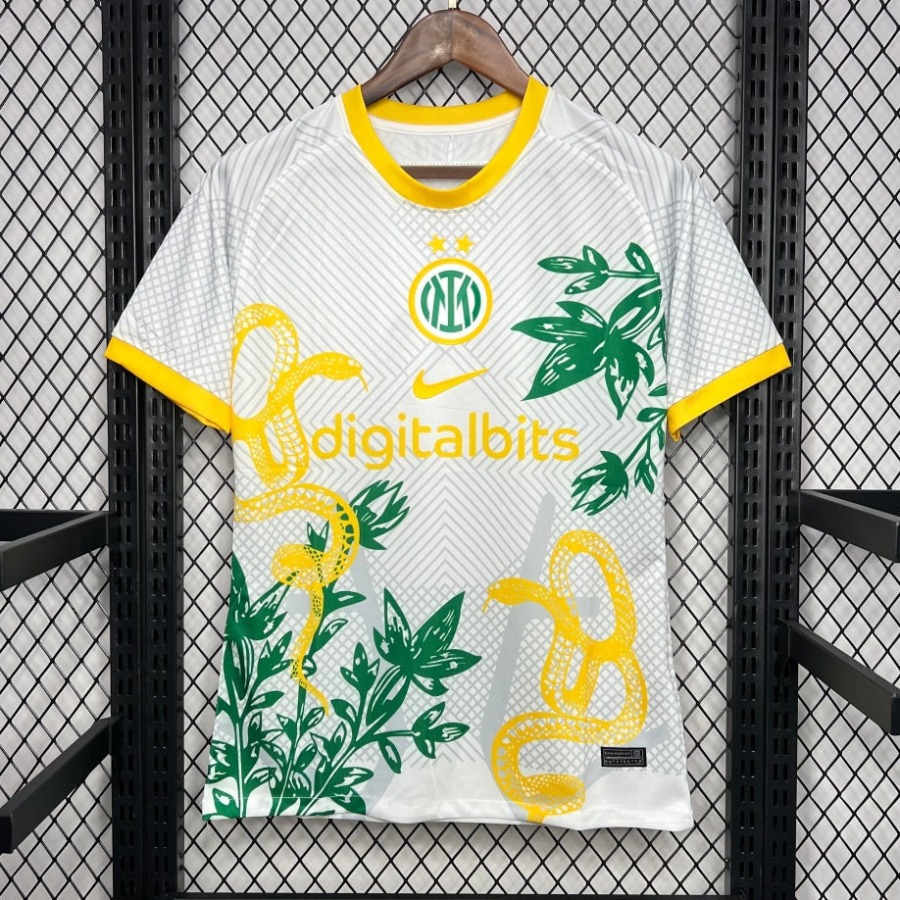 Inter Mailand 24/25 Weiß Spezial Serpent Trikot
