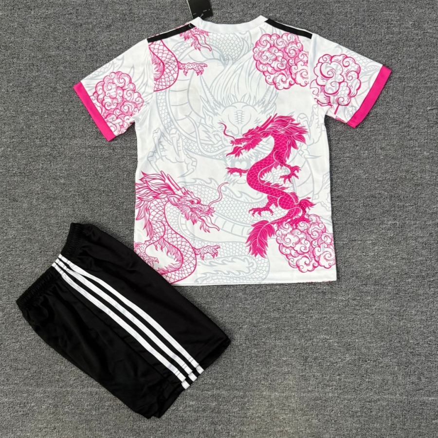 Real Madrid 25/26 Kinder Trikot Pink Dragon