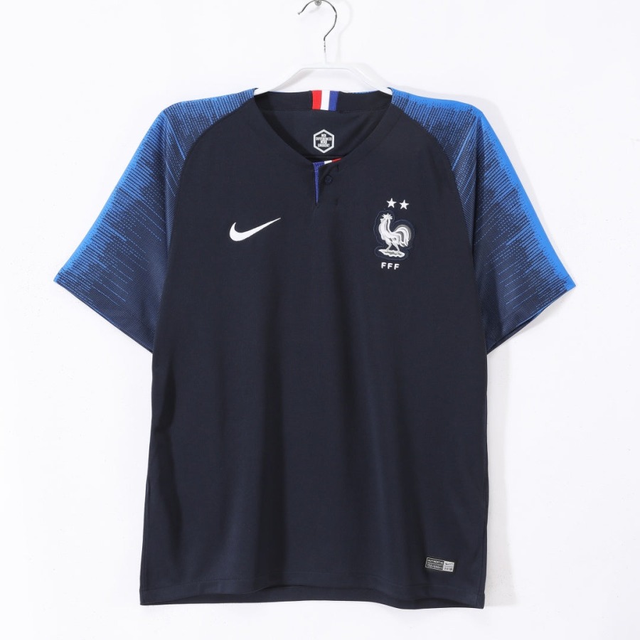 Frankreich Heimtrikot Retro 2018
