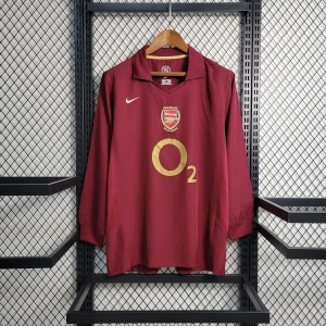 Arsenal Retro Trikot Langarm 2005/06