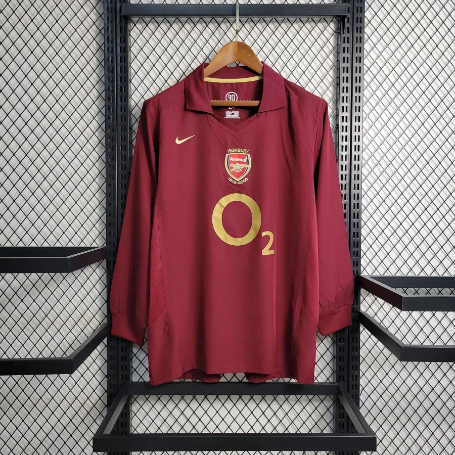 Arsenal Retro Trikot Langarm 2005/06