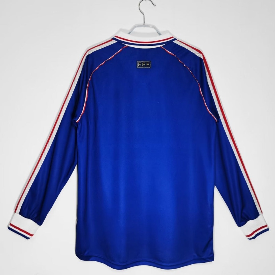 Trikot Frankreich Heim Retro 1998 Langarm