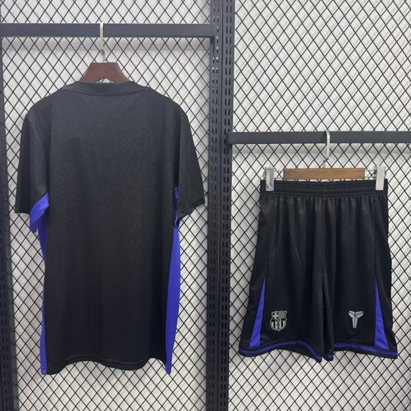 Barcelona 25/26 Black Special Trikot für Kinder