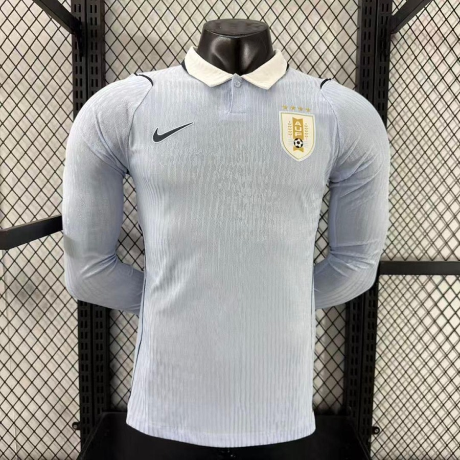 Uruguay Trikot lange Ärmel Weltmeisterschaft 2026