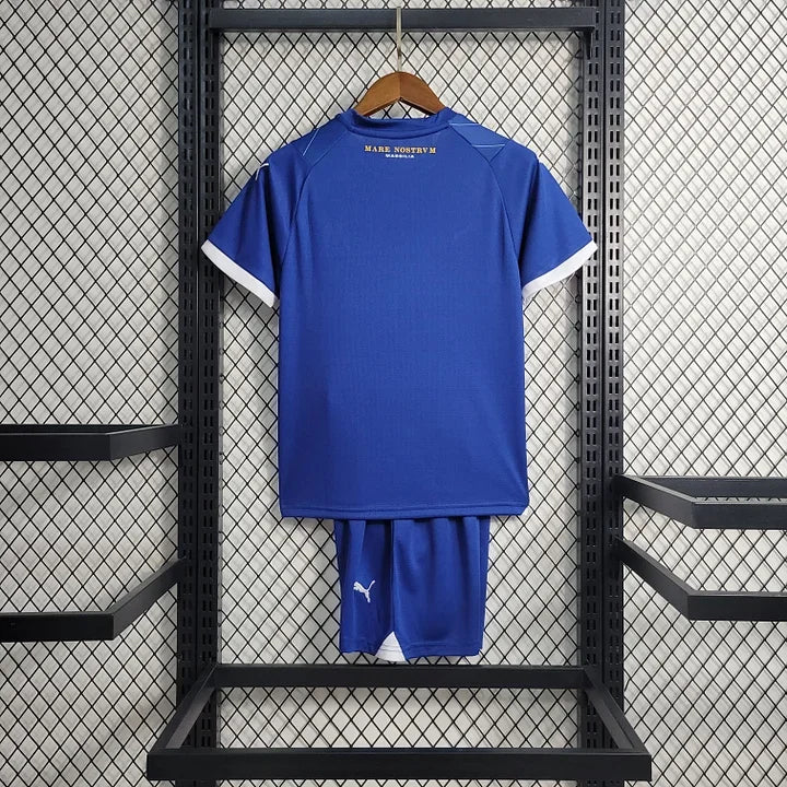 Kinder-Trikot Olympique Marseille Auswärts 2023-24