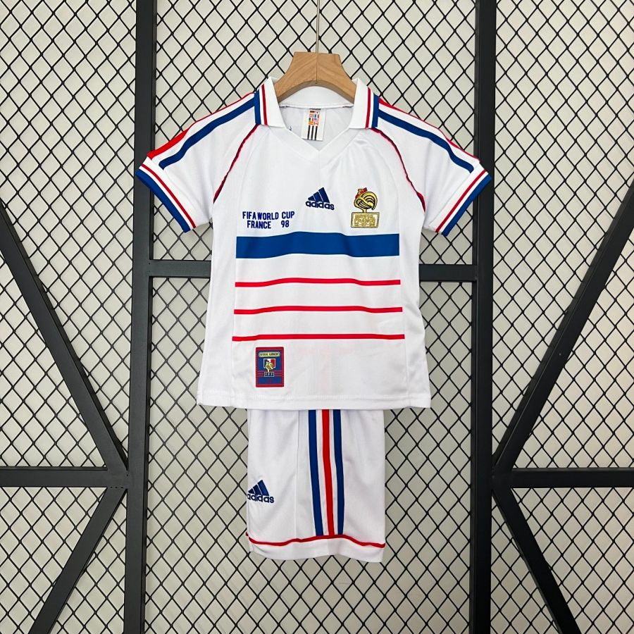 Frankreich Retro Trikot Kinder 24/25