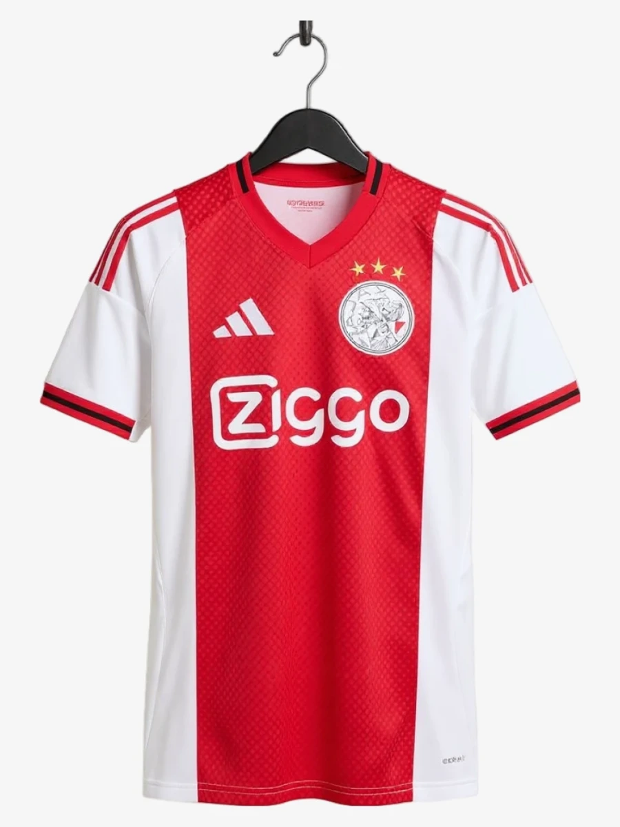 maillot-ajax-amsterdam-domicile-2025-2026 studio v12 Ajax Amsterdam Heimtrikot 2025-2026