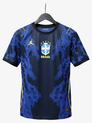 Brasilien 2026 Auswärts Trikot Player Langarm