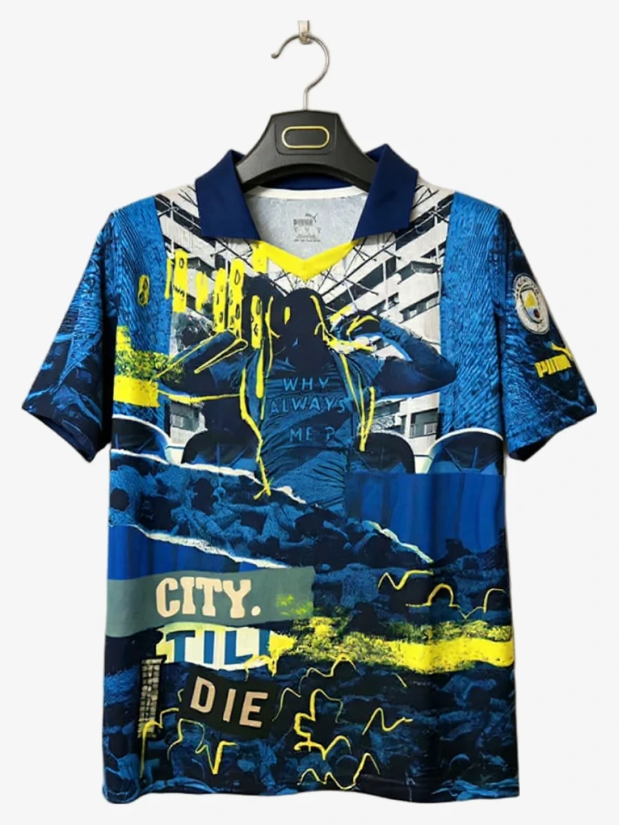 Concept Trikot Manchester City Édition Ftblnrgy 2025-2026