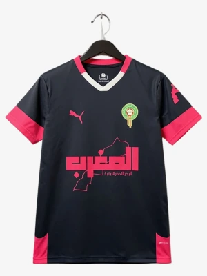 Concept Trikot Marokko Edition Schwarzrosa 2025-2026