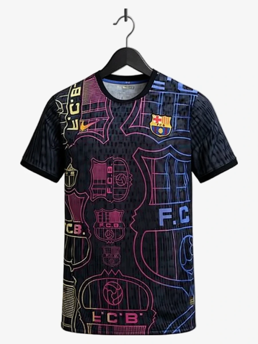 FC Barcelona Pre-Match Trikot 2025-2026 personalisierbar