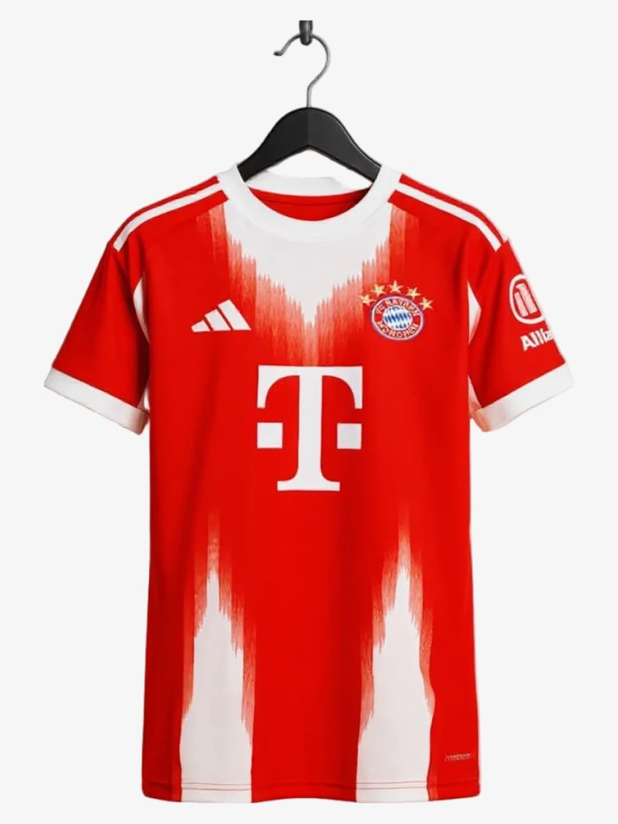 maillot-femme-bayern-munich-domicile-2025-2026 studio v12 Damen Trikot Bayern München Heim 2025-2026