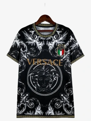 maillot-italie-concept-noir-dore-2023-2024 studio v12 Italien Concept Trikot Schwarz Gold 2023 2024
