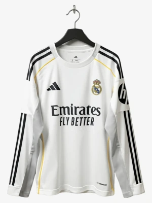 Real Madrid 2025/2026 Langarm-Trikot