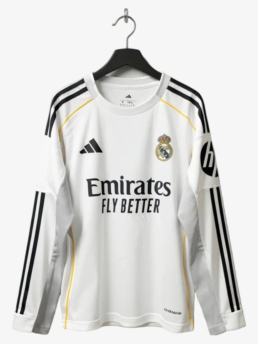 Real Madrid 2025/2026 Langarm-Trikot
