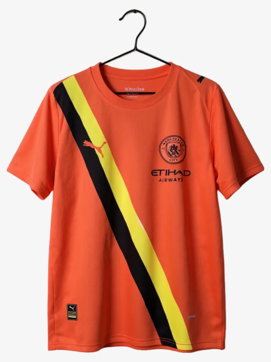 Manchester City Third Orange Trikot 2025-2026