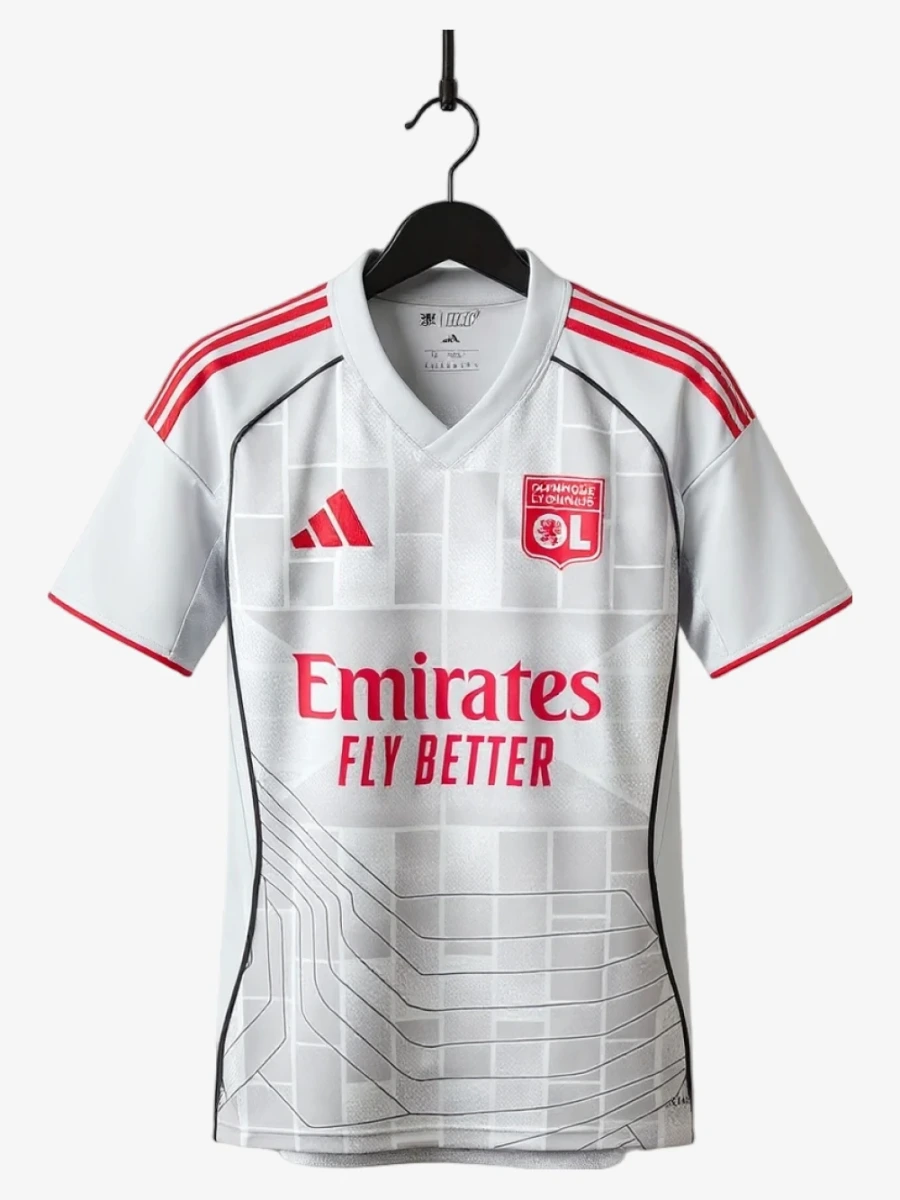 Olympique Lyonnais OL Auswärtstrikot 2025-2026