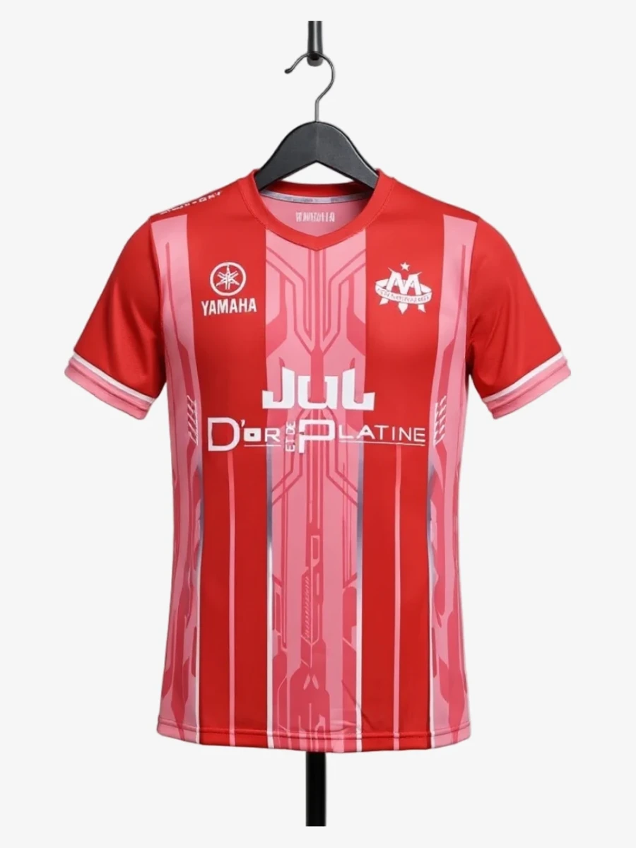 OM x JUL Rotes Trikot 2025-2026
