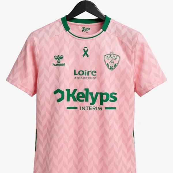Saint-Étienne Torwarttrikot Pink 2025-2026