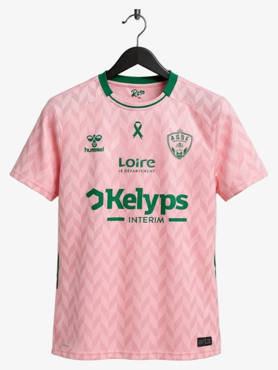 Saint-Étienne Torwarttrikot Pink 2025-2026