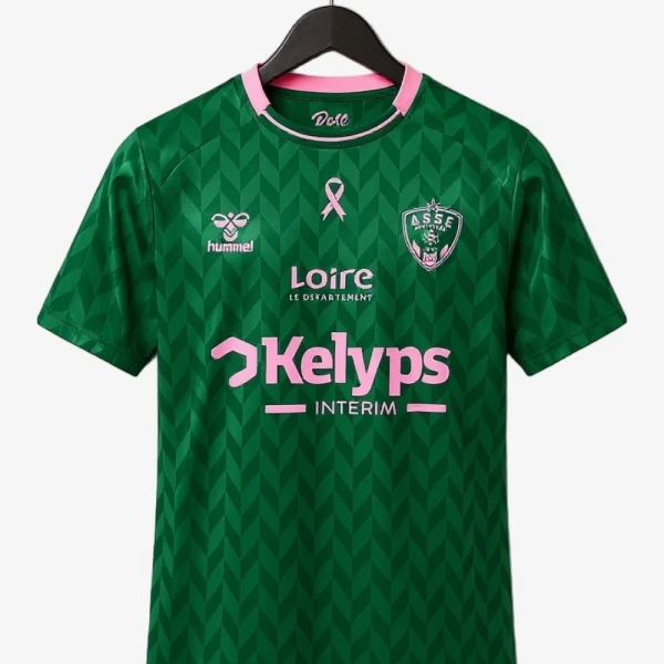 Saint-Étienne Oktober Rosa Trikot 2025-2026