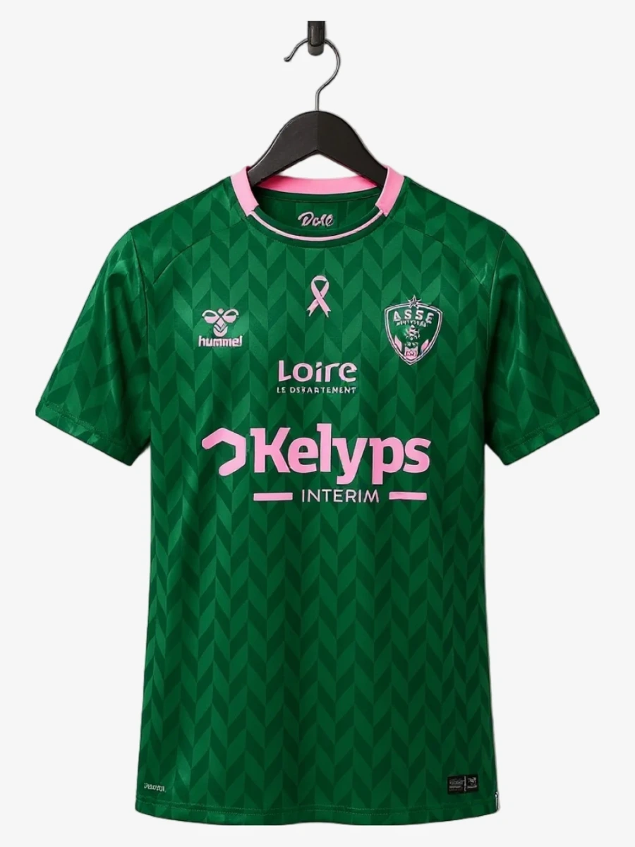 Saint-Étienne Oktober Rosa Trikot 2025-2026